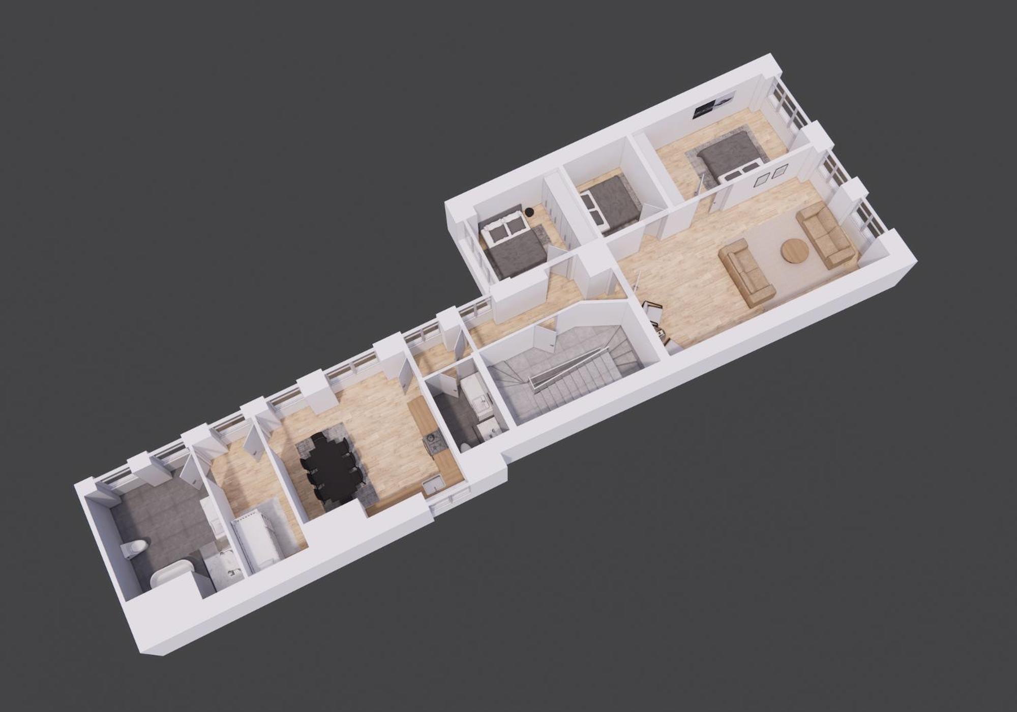 Big 4 Bedroom Apartment With Bathtub By Cph City Hall Square Kopenhagen Exterior foto